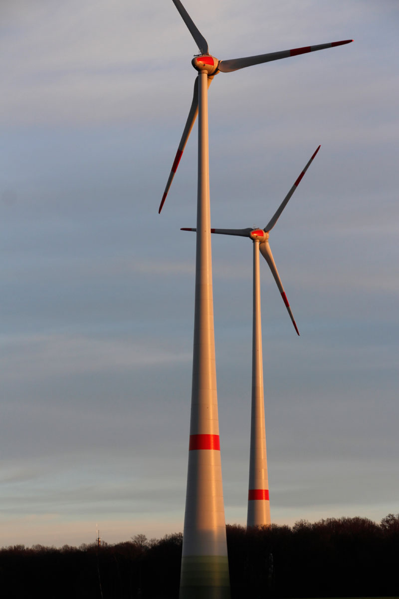 Windkraftanlage, Windrad, Windräder, regenerative Energien