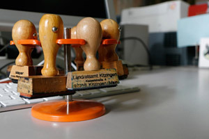 Stempel, Stempelhalter, Büro, Behörde, Bürokratie, Schreibtisch