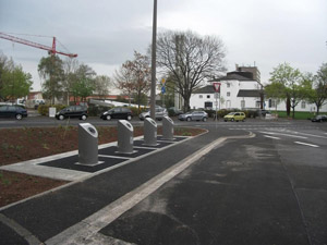 Unterflursystem/Unterflurbehälter: Moderne Variante eines Containerstandorts