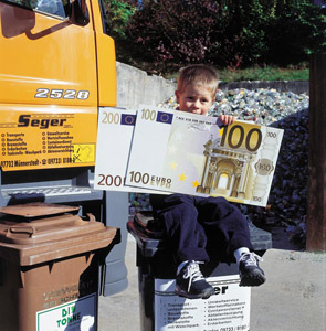 Müllgebühren: Abfalltrennung kann bares Geld sparen