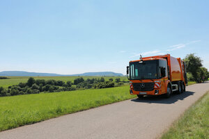 Müllfahrzeug, Hecklader, Mülllaster, Müllauto