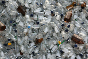 Flaschen, Fläschchen, Verschluss, Weißglas, Braunglas