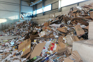 Umschlagstelle Altpapier, Halle