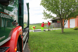 Sperrabfallabfuhr, Sperrabfall, sperrige Abfälle, Hecklader, Einladen, Verladen