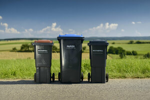 Biotonne MGB 60-Liter, Papiertonne MGB 240-Liter, Restabfalltonne MGB 60-Liter