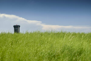 Restabfalltonne, MGB 120-Liter, Schwerkraftschloss, verschließbar