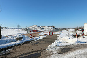 Schranke, geschlossen, zu, Verkehrszeichen, Verkehrsschild, Verbot für Fahrzeuge aller Art